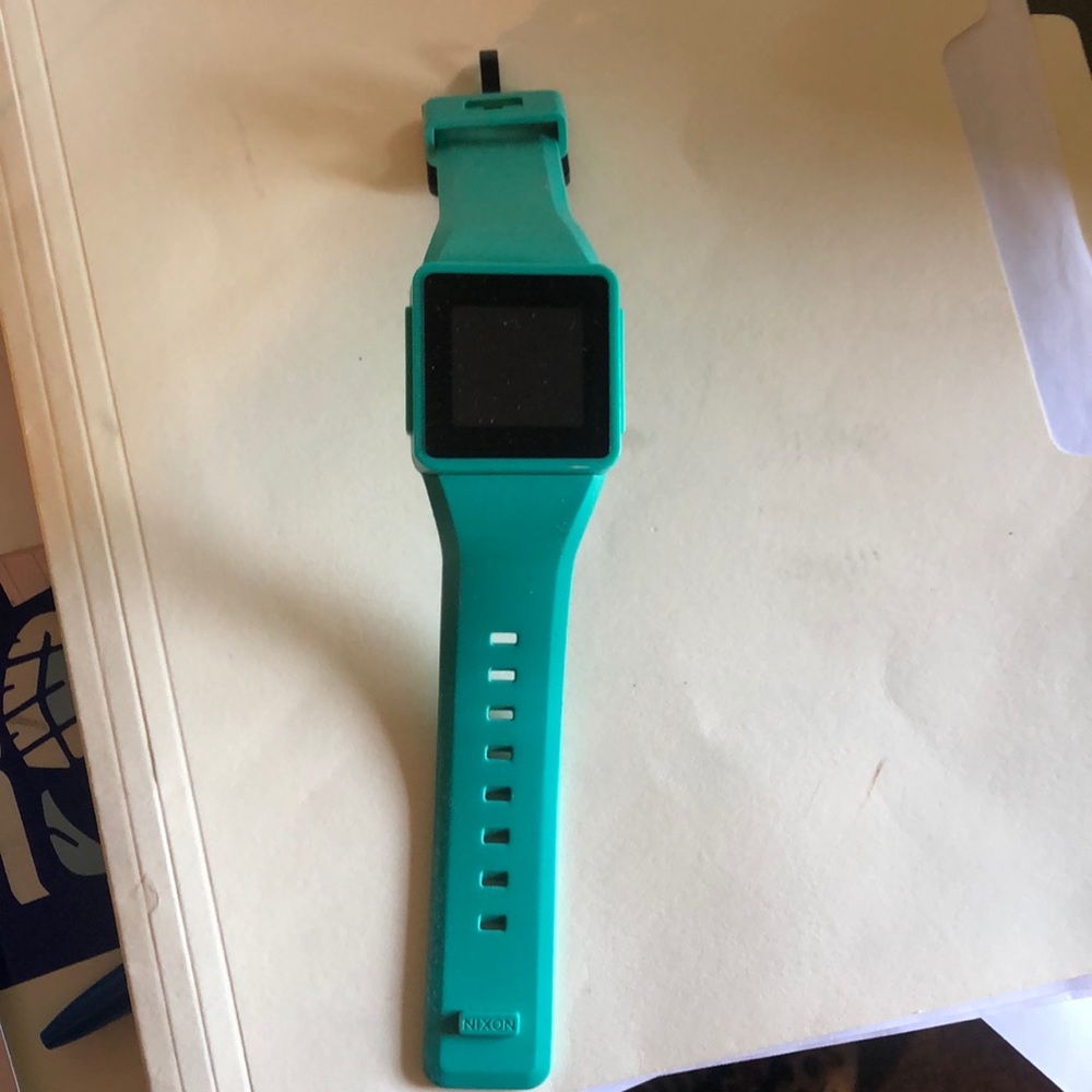 Nixon Newton Green Digital Watch